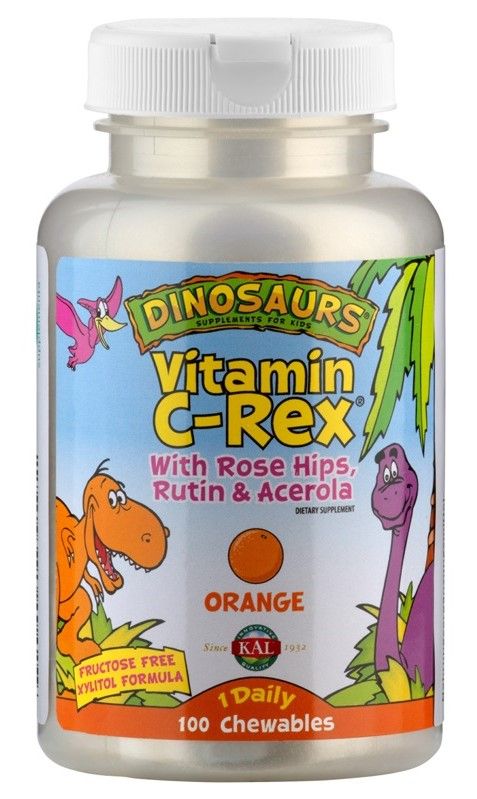 Kal Vitamine C-Rex Kauwtabletten - 0021245564102