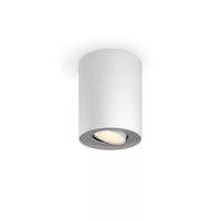 Philips Hue Spot de montage en saillie - Lumière blanc chaud à froid - 1 spot - Blanc - GU10 - Maison connectée