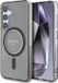 Guess IML Glitter Gradient Case geschikt voor Samsung Galaxy S25 - Zwart