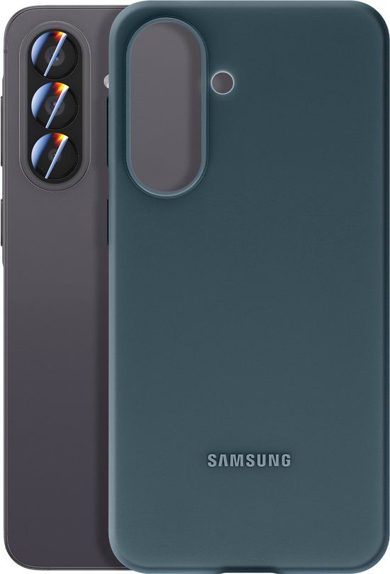 Samsung Galaxy A37 Hoesje - Silicone Case - Dark Green