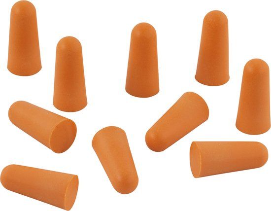 Wolfcraft Wegwerpoordoppen 300 stuks - 30 dB - Oranje
