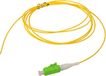Alantec pigtail, monomode, LC/APC, 1J, 2 mètre, LSOH, G.657.A1, jaune