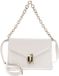 FURLA Leren Schoudertas Meridiana Crossbody Bag With Double Strap Panna Crème