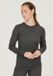 Whistler Baselayer Cerro Dames Zwart-gemêleerd Merinowol/Lyocell Ronde Hals Lange Mouw