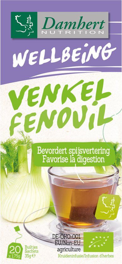 Damhert Tea Time Venkelthee Bio (20st)