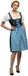 Boland - Kostuum Frau Fischer blauw (36/38) - Volwassenen - Bierfeest - Tirol