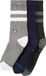 Stance The Joven 3-pack chaussettes pour adultes, unisexe, rayées, multi, 35-37