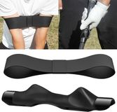 Stripe Golf Swing Training Combo – Zwarte Grip Trainer + Swingcorrectie Band