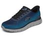 Skechers Slip-Ins: Track - Revno, Mannen, Marineblauw, Trainingschoenen, maat: 42