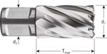 Rotec HSS kernboor, 'Silver-Line', Weldon 19, ø48x30