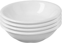 Westmark Set van 4 keramische kommetjes/serveerschaaltjes, rond, klein, afmetingen: ø 7 x 2 cm, keramiek, Tapas + Friends, wit, 6975224C