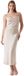 Guess W6rk50wj732 Mouwloze Midi-jurk Summer Clay Multicolor XL Vrouw
