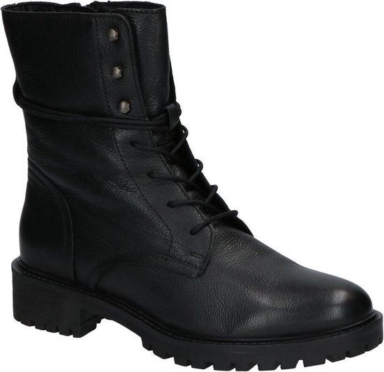 Geox Hoara Zwarte Veterboots Dames 39,5