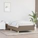 Maison Exclusive - Lit sans matelas, couleur taupe, 90x190 cm, rembourré