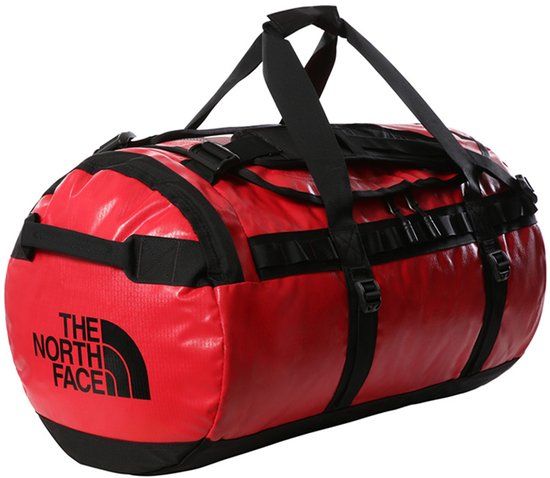 The North Face Base Camp Duffel M Reistas 71L - Weekendtas / Sporttas - Rood