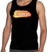 Bellatio Decorations Shoppartners Bv Zwart fan tanktop voor heren - supporter van oranje - Holland / Nederland supporter - EK/ WK mouwloos t-shirt / outfit XL