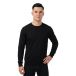 A|X Armani Exchange Pull col rond à manches longues en tricot - Pulls bleus