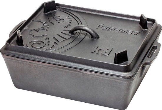 Petromax - Gietijzeren Broodpan K8 - Zwart - Rond - 34 cm