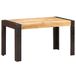 Maison Exclusive - Table à manger 140 x 70 x 76 cm en bois de manguier brut