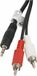 Lanberg CA-MJRC-10CC-0050-BK audio kabel 5 m 3.5mm 2 x RCA Zwart