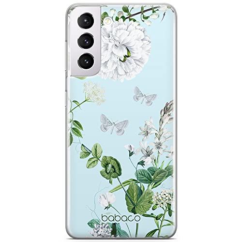 ERT GROUP Mobiele Telefoonhoesje voor Samsung S21 - Babaco Flowers 030 - TPU