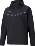 Puma Teamrise Regenjas Heren Zwart XL