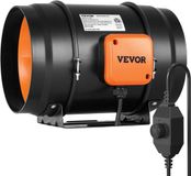 VEVOR 126W Inline Kanaalventilator Rookuitlaat HVAC Uitlaatventilatorset AC
