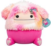 Top1Toys Squishmallows Hailey - Medium Plush (Hot Pink Bigfoot W/Fuzzy Ears, Eyelashes and Bow) - 30cm