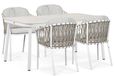 Lifestyle Garden Furniture Lifestyle Morano/Tavona 160x90 cm dining tuinset 5-delig