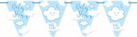 Folat Vlaggenlijn Baby Shower Blauw (6 meter)