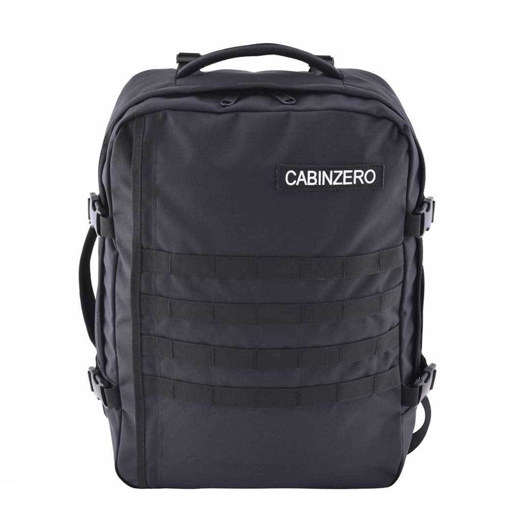 CabinZero Military 36L Lightweight Cabin Bag absolute black Weekendtas Zwart
