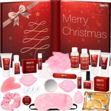BRUBAKER XXL Beauty Adventskalender 2026 - Rood - 24 verrassingen