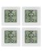 Carehabi 4 stuks luchtvochtigheidsmeter thermometer binnen mini LCD digitale thermometer hygrometer meter meter meter voor babykamer, seniorenkamer, werkkamer, wijnkelder enz