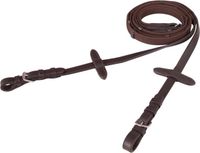 Premiere Teugel linnen 19mm met gespsluiting Black - Full | Roest | Teugels paard
