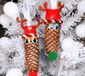Pompons à peluches, mélange Noël, 140 pièces.