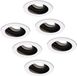 HOFTRONIC Laredo - 6x Kantelbare LED Inbouwspot - Wit - 5W - 6400K Daglichtwit