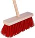 Synx tools Bezem Rouge - Balai d'extérieur - Balai - Manche de balai 120/ 28cm de large - Balai de jardin - Outil de jardin