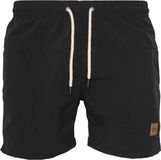 Urban Classics Block Swimshort - Zwart - Zwembroek