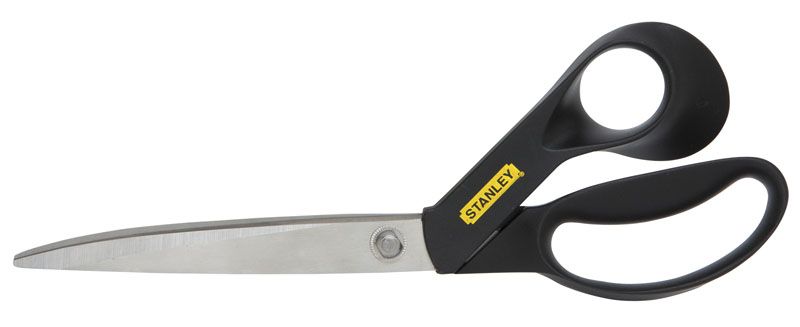 STANLEY Huishoudschaar - Papierschaar - Zwart/Grijs - Metaal - 30 cm