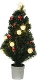 Everlands Kaemingk B.V. Fiber optic kerstboom met verlichting 90 cm