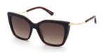 Nina Ricci SNR436 Avana chiara lucida 54/17/140 Vrouwen Zonnebrillen
