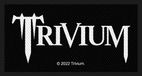 Trivium Logo Unisex Patch - zwart/grijs/wit - Standard