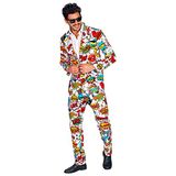 WIDMANN De popartstijl van de jaren 60 (jas, broek) - (M)