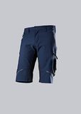 BP Supers-stretchshort 1863-620 Nachtblauw/Schwarz Maat 62
