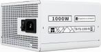 Thermalright Alimentation PC TG1000, 1000W, 80+ Gold, ATX 3.0, entièrement modulaire, PCIe 5.0, blanc