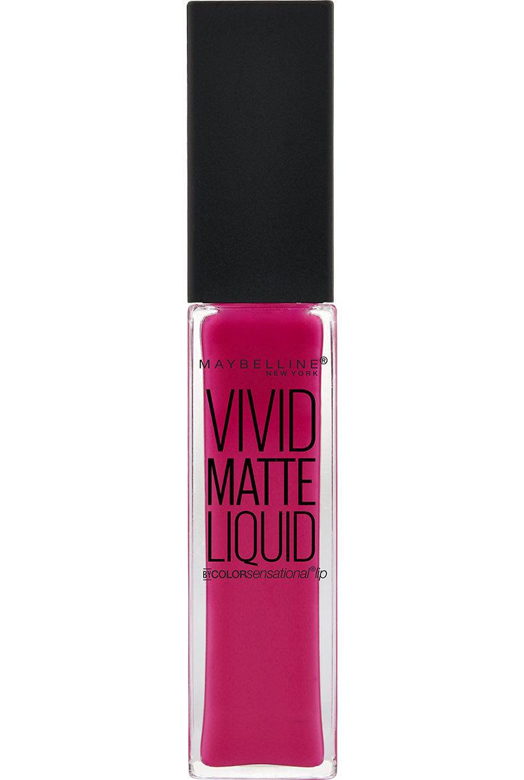Maybelline Vivid Matte Liquid - 30 Fuchsia Ecstacy - Roze - Lippenstift