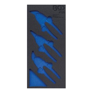 BGS Gereedschapmodule 1/3 - Leeg - Voor BGS 4125