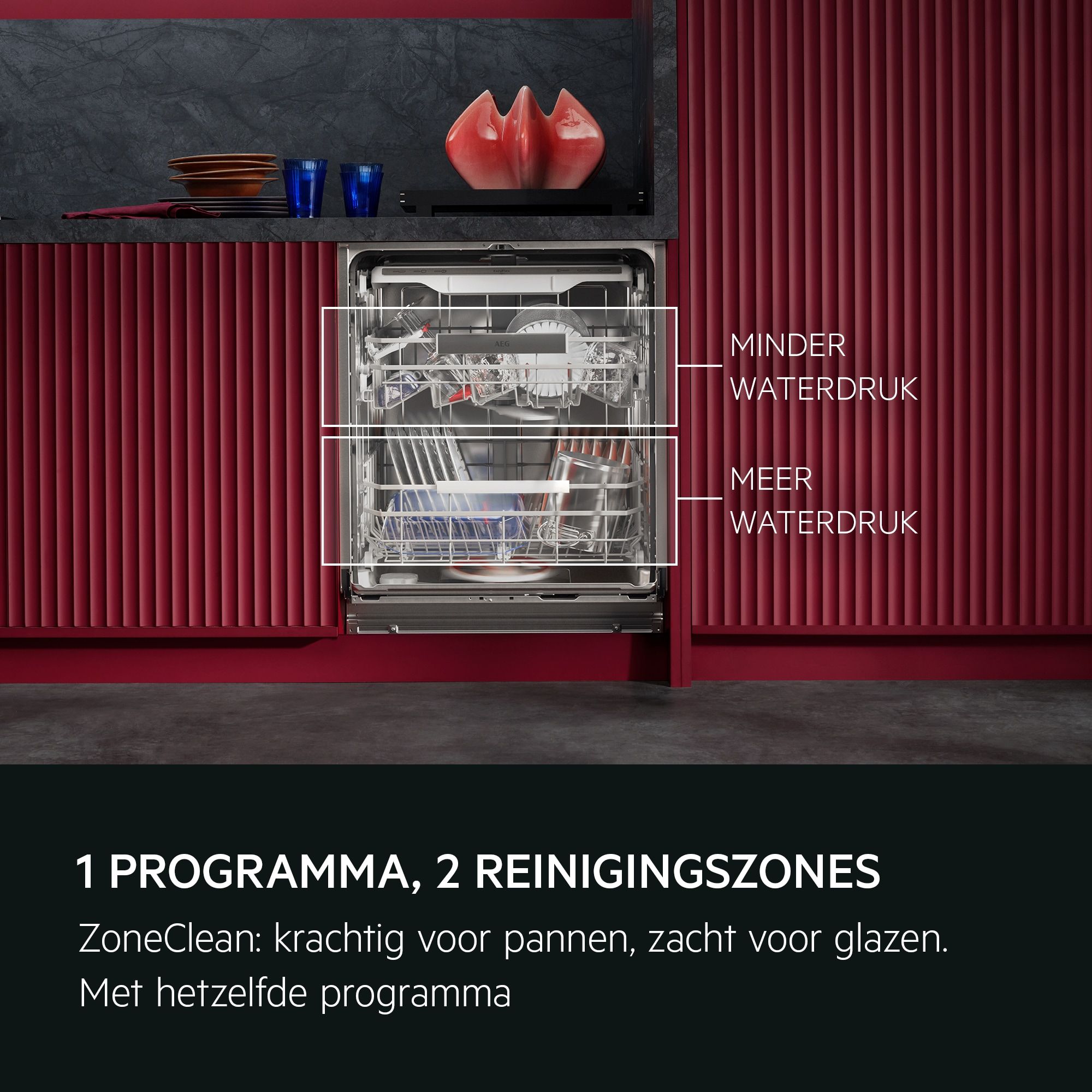 AEG GI82BADEN Volledig ingebouwde vaatwasser - 14 couverts - A energieklasse
