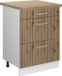Vicco R-Line Keukenonderkast – 60 cm met laden, Artisanaal eiken/Wit