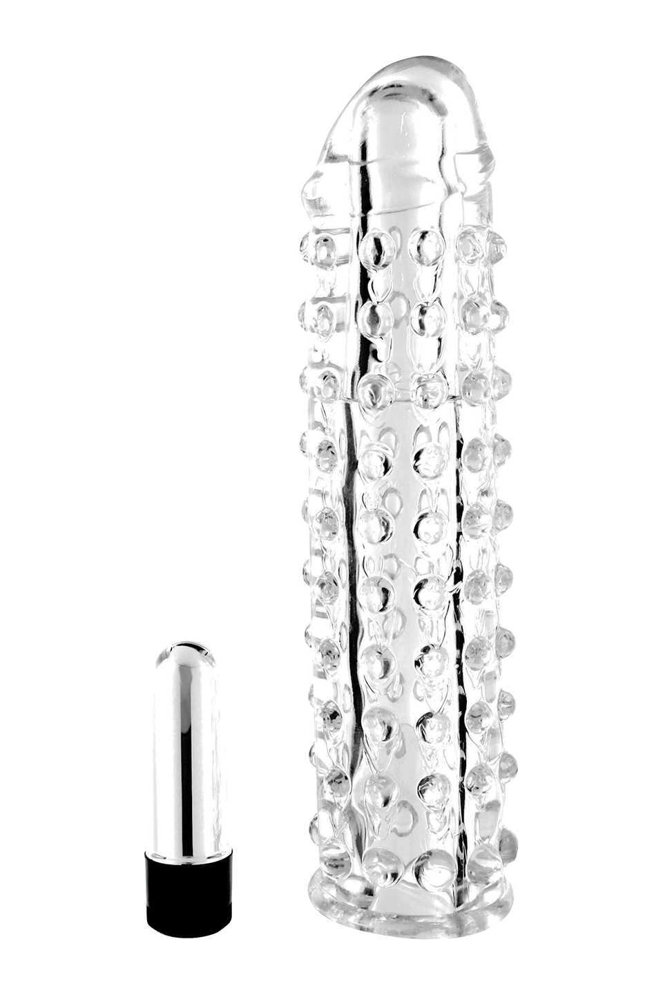 Seven Creations Vibropenis Sleeve Clear